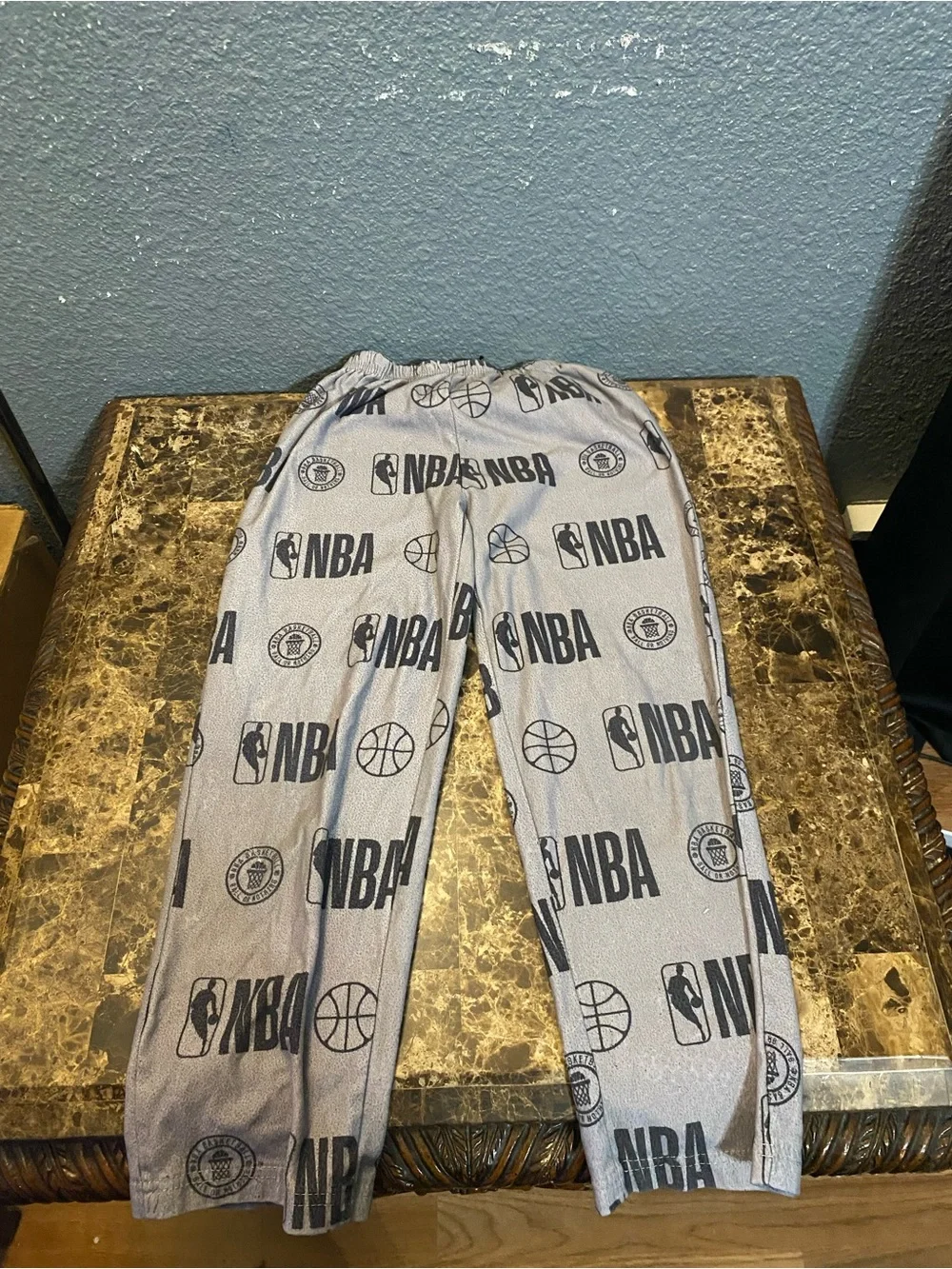 Gray & Olive Camo Jogger Pants